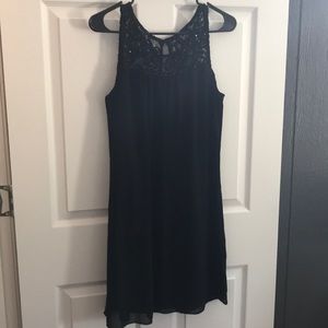 Black tank dress